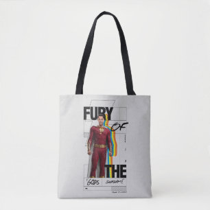 SCHAZAM! Götterwut   Retro Album Style Art Tasche