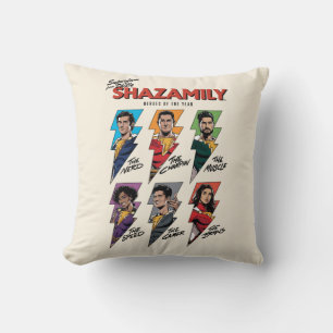 SCHAZAM! Götterwut   SCHAZAMily-Comic-Bolzen Kissen