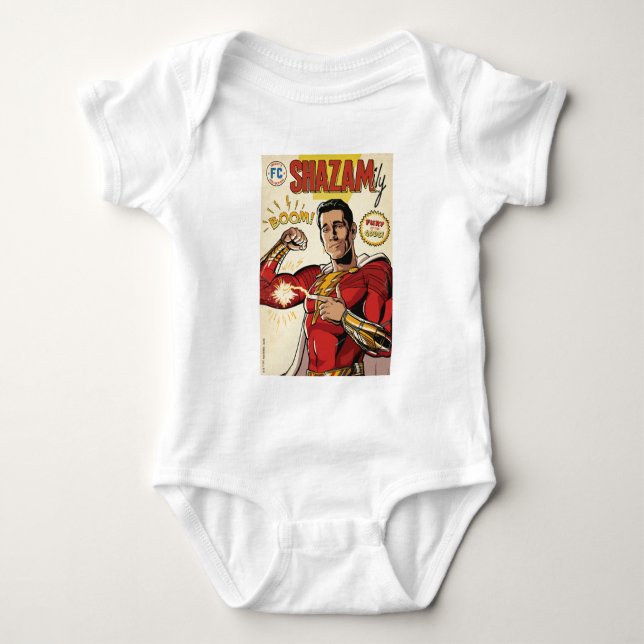 SCHAZAM! Götterwut | SCHAZAMily Comic Cover Baby Strampler (Vorderseite)