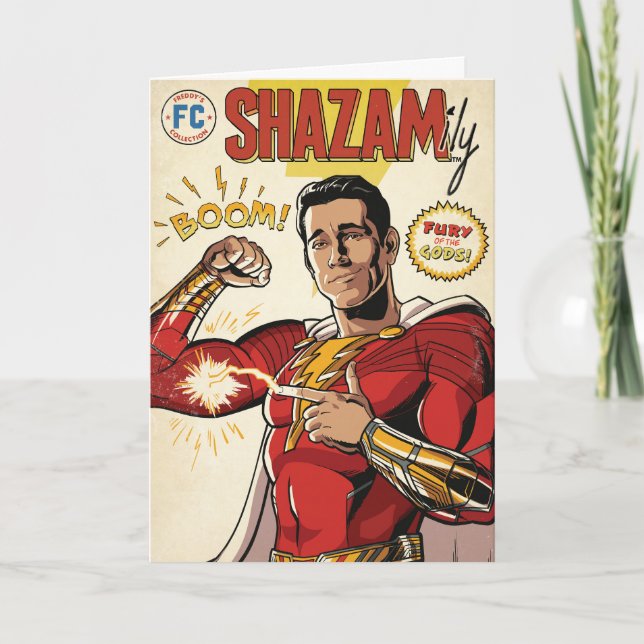 SCHAZAM! Götterwut | SCHAZAMily Comic Cover Karte (Vorderseite)