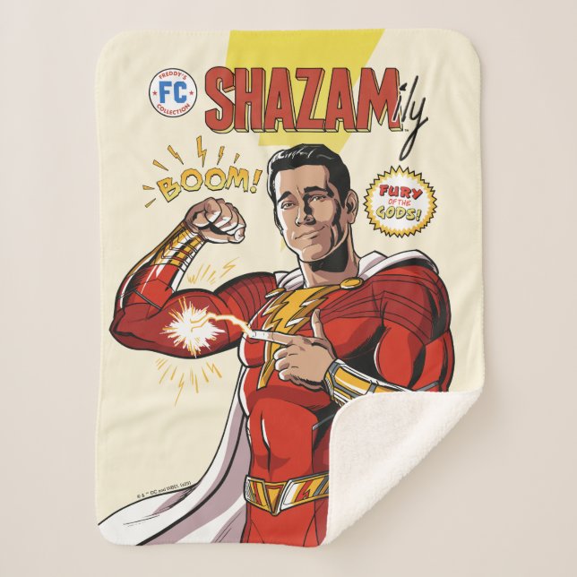 SCHAZAM! Götterwut | SCHAZAMily Comic Cover Sherpadecke (Vorderseite)