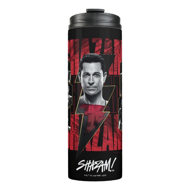 SCHAZAM! Götterwut | SHAZAMily Group Thermosbecher (Vorderseite)
