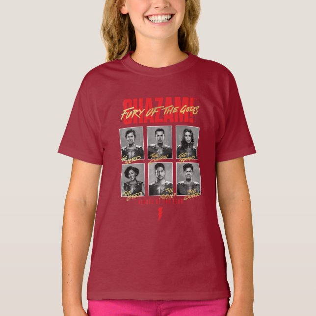 SCHAZAM! Götterwut | SHAZAMily Yearbook T-Shirt (Vorderseite)