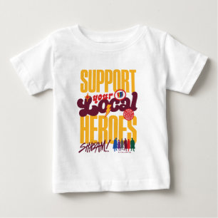 SCHAZAM! Götterwut   Unterstützung lokaler Helden Baby T-shirt