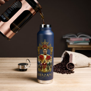 SCHAZAM! Götterwut   Verzierter Rahmen SHAZAMily Trinkflasche