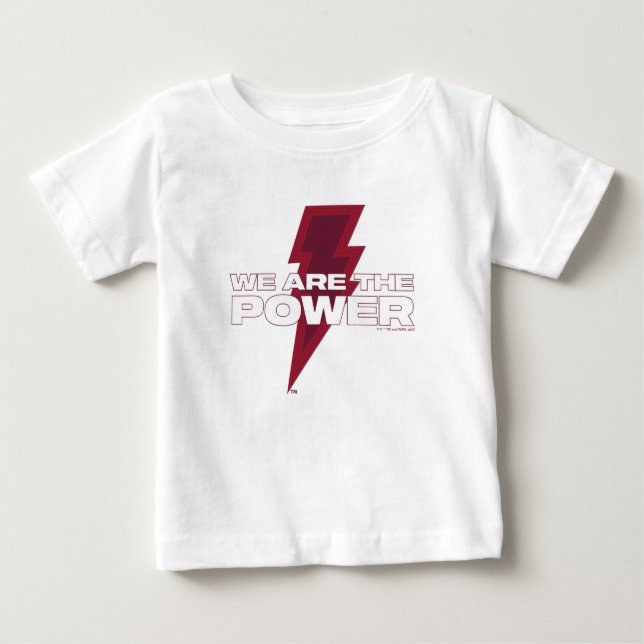 SCHAZAM! Götterwut | Wir sind der Power Baby T-shirt (Vorderseite)