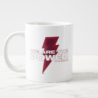 SCHAZAM! Götterwut | Wir sind der Power Jumbo-Tasse