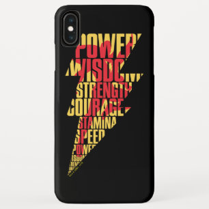 SCHAZAM! Shazam Abilities Lightning Graphic Case-Mate iPhone Hülle