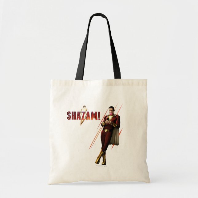 SCHAZAM! | Shazam Blasble Bubble Gum Tragetasche (Vorne)