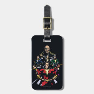 SCHAZAM!   Shazam Family Vs. Dr. Sivana Gepäckanhänger