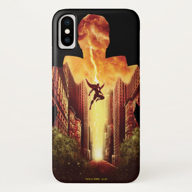 SCHAZAM! | Shazam Sunset Silhouette Case-Mate iPhone Hülle (Rückseite)