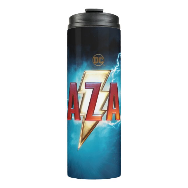 SCHAZAM! | Theaterlogo Thermosbecher (Vorderseite)