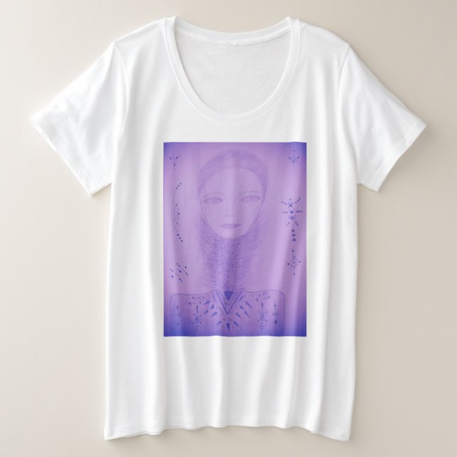 Scheba Große Größe T-Shirt (Design vorne)