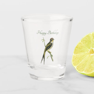 Scheckbrief schnapsglas