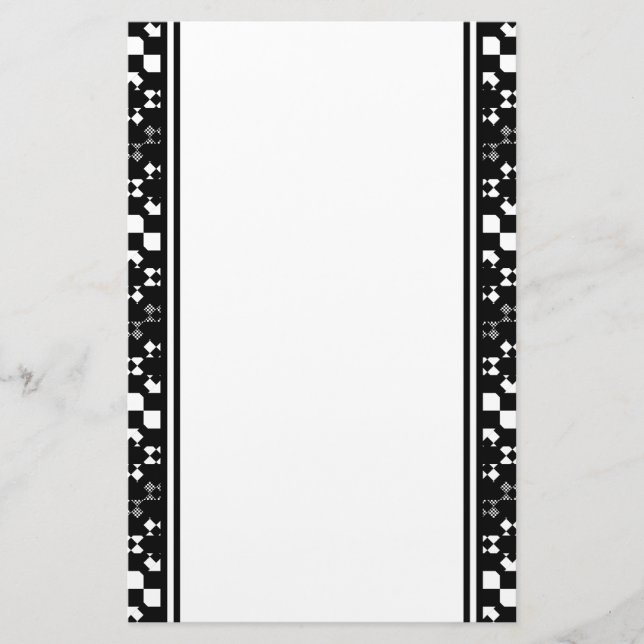 Scheckte Drehung von Kenneth Yoncich Briefpapier (Vorderseite)