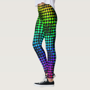 Scheckte Drehung von Kenneth Yoncich Leggings