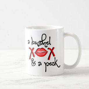 Scheffel und ein Peck Kaffeetasse