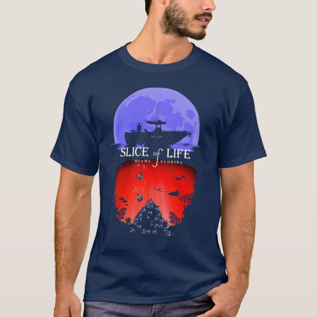 Scheibe des Lebens Florida T-Shirt (Vorderseite)