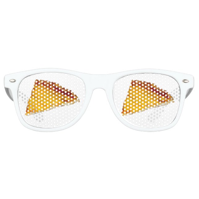 Scheibe Pizza Sonnenbrille (Vorderseite)