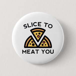 Scheibe zum Fleisch Button