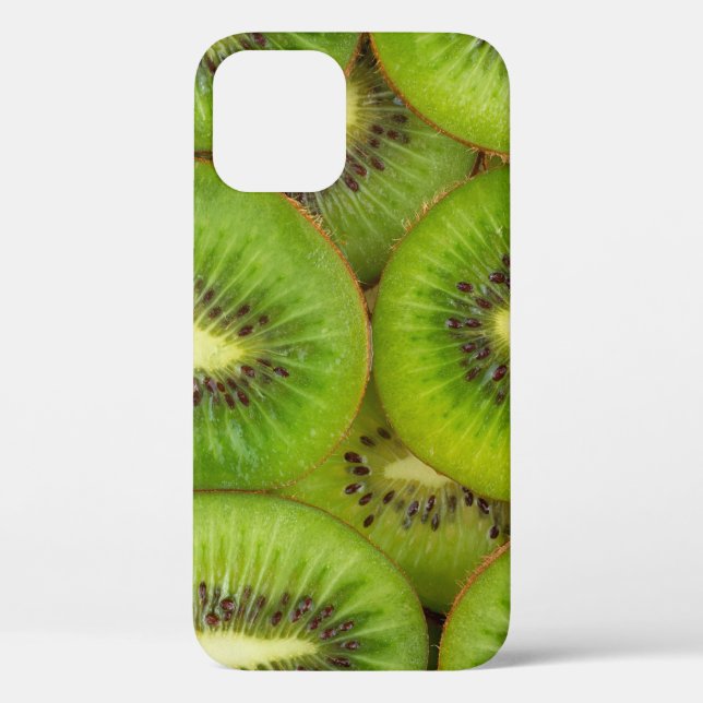 Scheiben aus frischen und reifen Kiwi-Früchten in  Case-Mate iPhone Hülle (Rückseite)