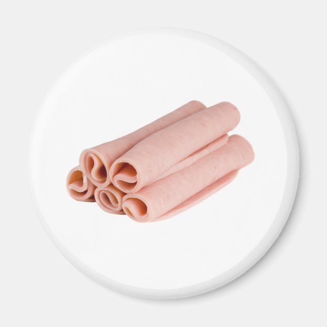 Scheiben aus Schinken Magnet (Vorne)