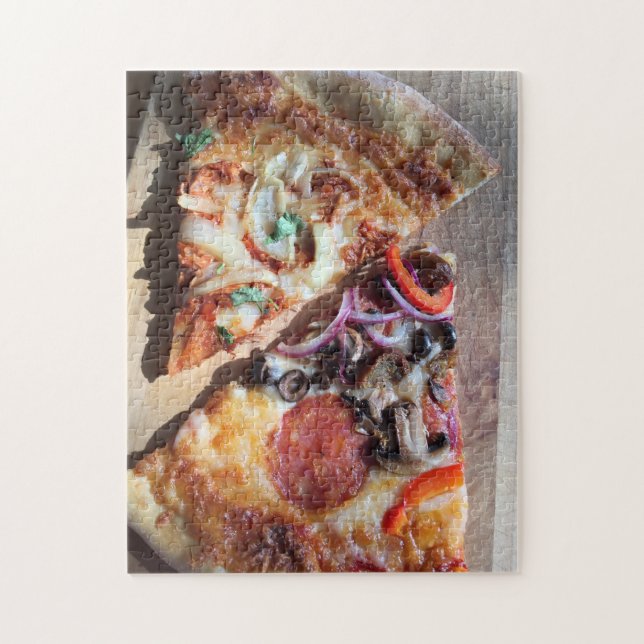 Scheiben der Pizza (Vertikal)