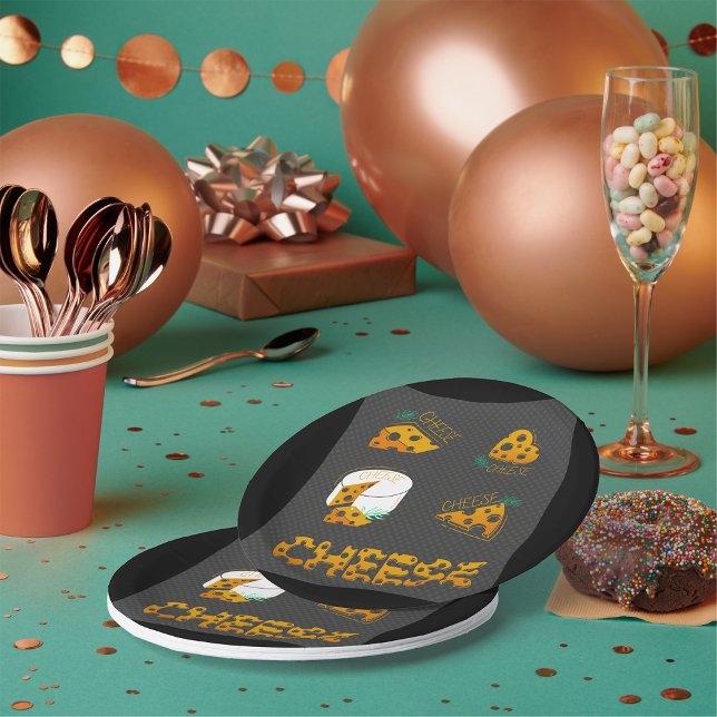 Scheiben von Käsepapier-Tellern Pappteller (Von Creator hochgeladen)