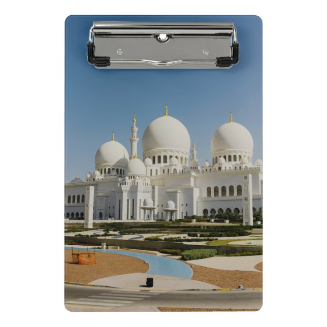 Scheich Zayed Grand Mosque, Abu Dhabi Mini Klemmbrett (Vorderseite)