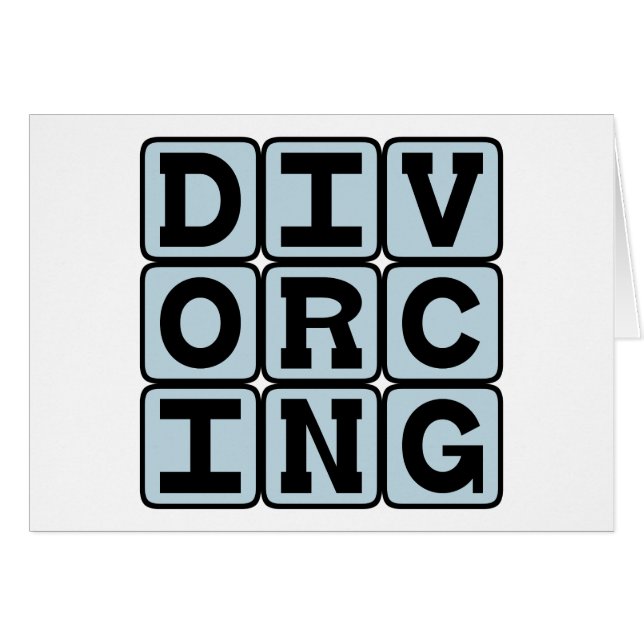 Scheidung mitten in der Scheidung (Vorderseite (Horizontal))