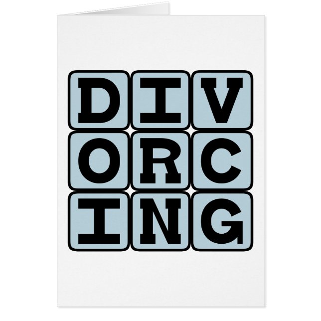 Scheidung mitten in der Scheidung (Vorne)