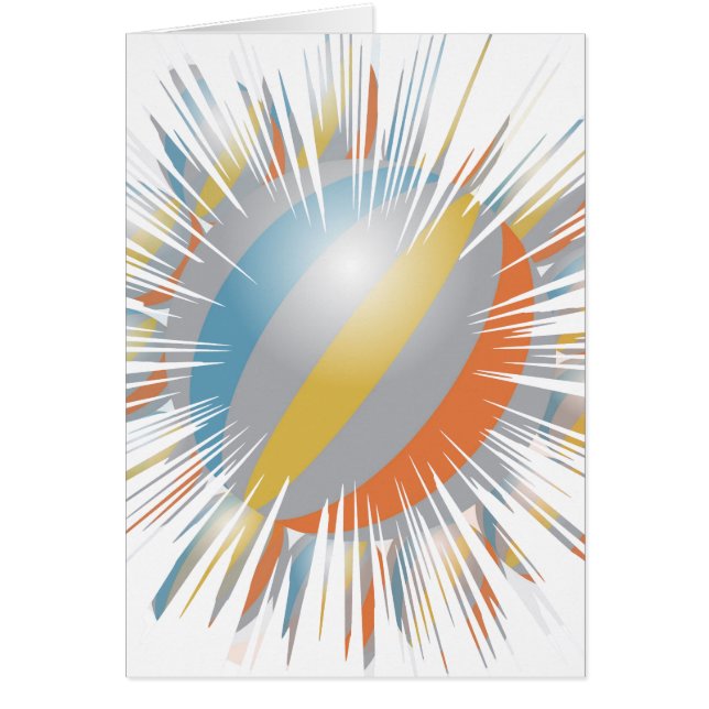 Schein Blaast Gruß-Karten GreetingCARDS (Vorne)