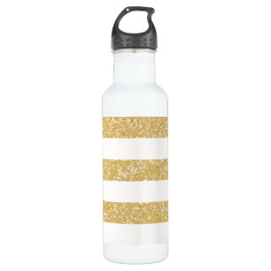 Schein-Glitzer-Blick-Streifen Trinkflasche