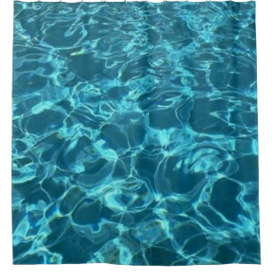Schein-Wasser Duschvorhang