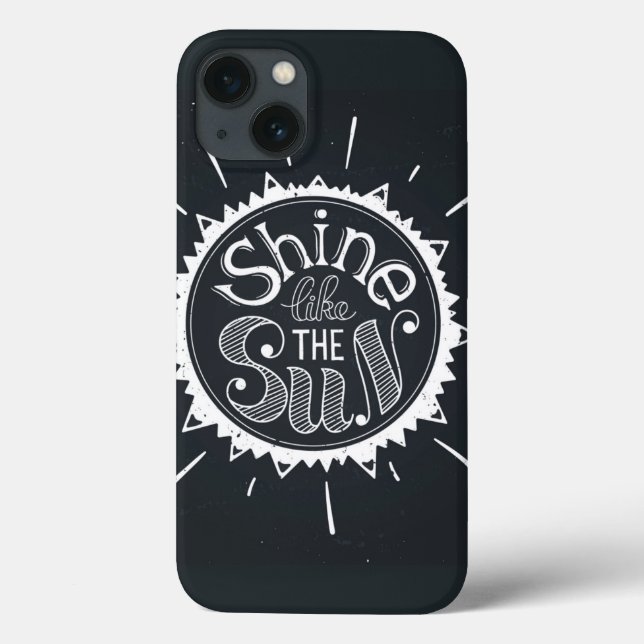 Schein wie die Sonne Case-Mate iPhone Hülle (Rückseite)