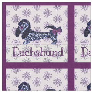 Schein wie eine Dackel Stoff