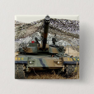 Scheinangreifer von Republik Korea Button
