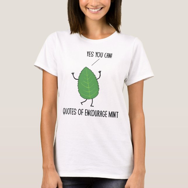 Scheinbare Zitate, die den Spaß "Punts Jokes"förde T-Shirt (Vorderseite)