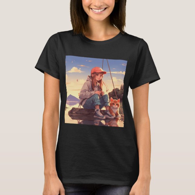 Scheine über das Wasser T-Shirt (Vorderseite)
