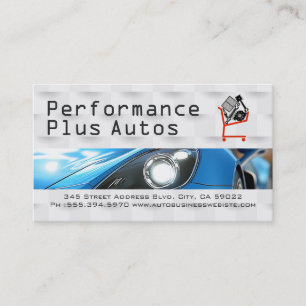 Scheinwerfer Performance-Autoteile-Shop Visitenkarte