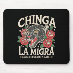 Scheiß auf die Einwanderungsbehörde für Einwanderu Mousepad