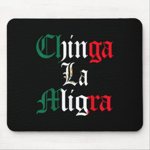 Scheiß auf La Migra Mexiko Einwanderung Mousepad