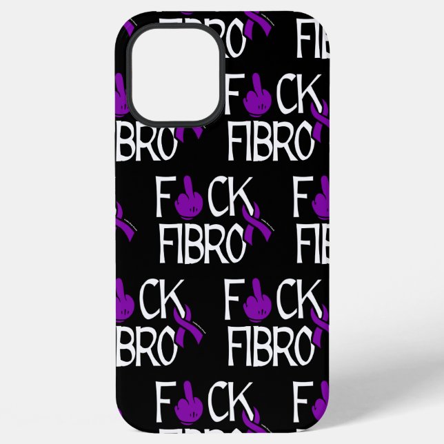 Scheiß Fibro iPhone 12 Pro Max Hülle (Rückseite)