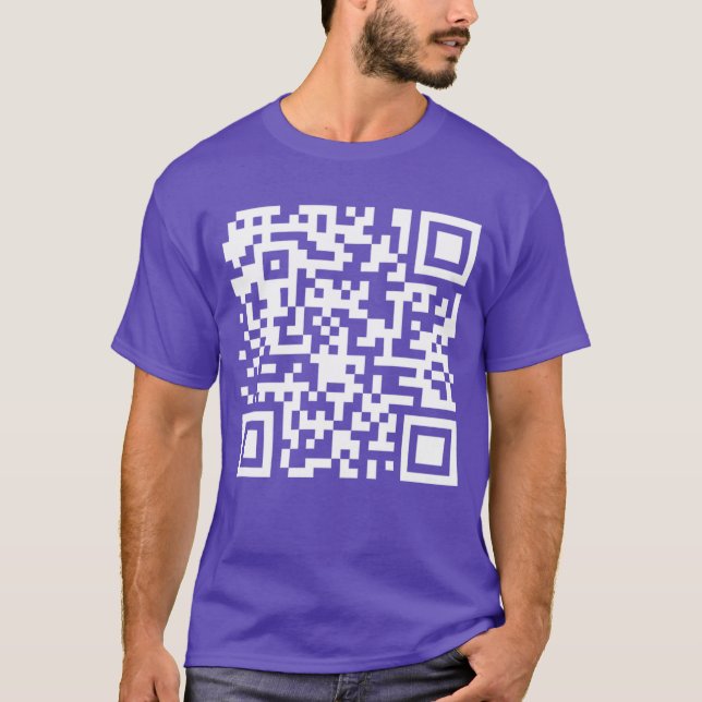 ScheißAufDichQRCode T-Shirt (Vorderseite)
