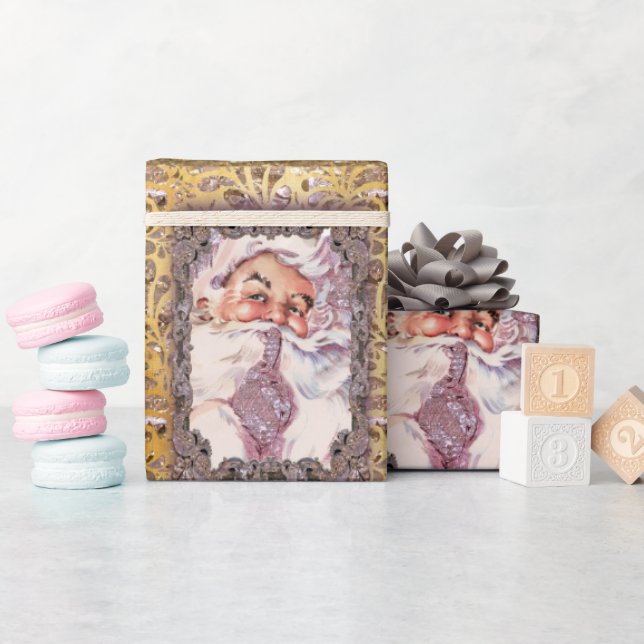 Scheiße! Es ist Weihnachten Viktorianisch Geschenkpapier (Babyparty)