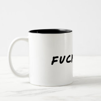 Scheißkaffee Zweifarbige Tasse