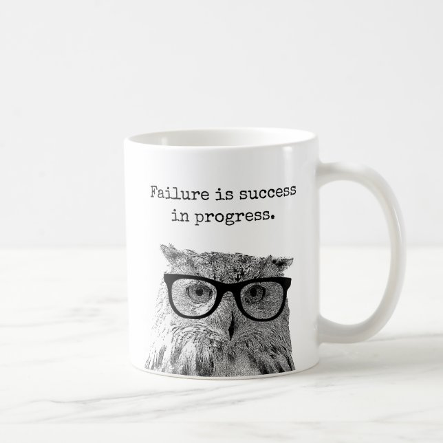 Scheitern ist Erfolg im laufenden motivierend Zita Kaffeetasse (Rechts)
