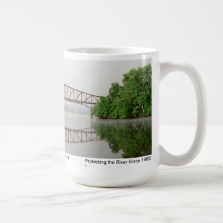 Schell Brücke im Dämmerungsnebel Kaffeetasse