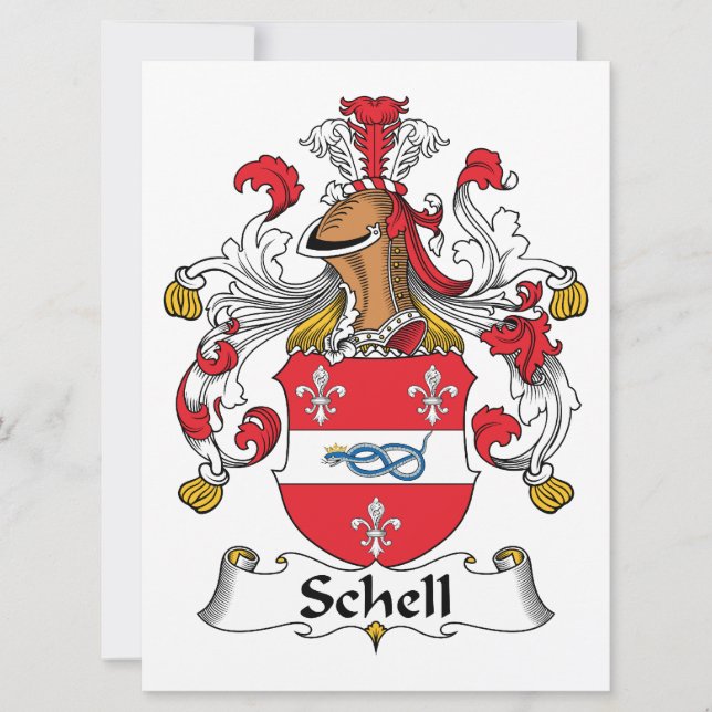 Schell Familienwappen (Vorderseite)