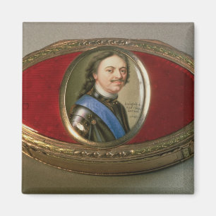 Schelle mit Porträtminiatur von Peter Magnet
